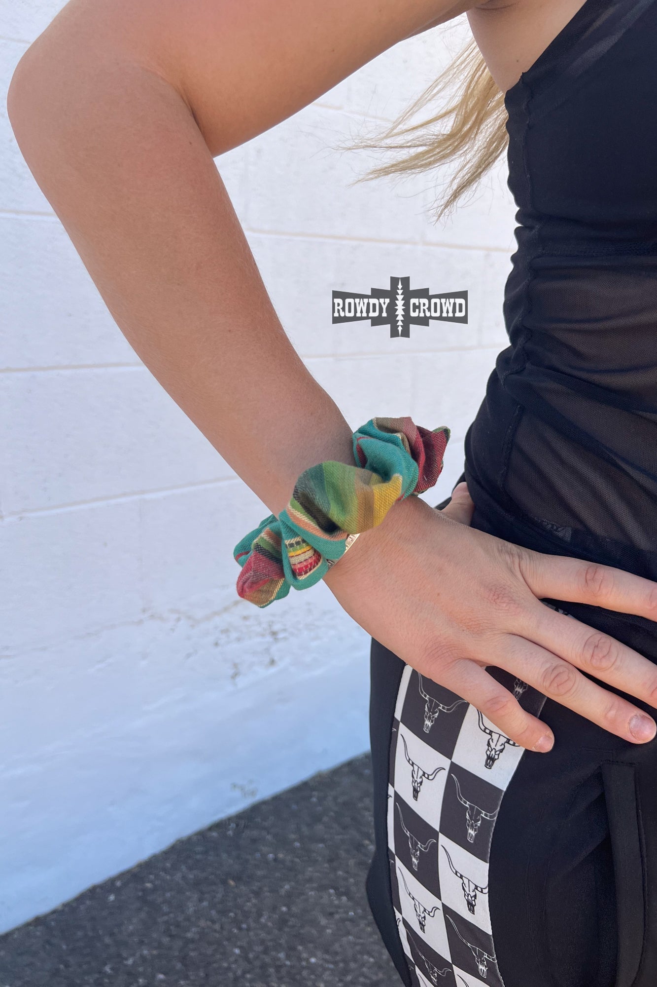 DS Let's Rodeo Scrunchie
