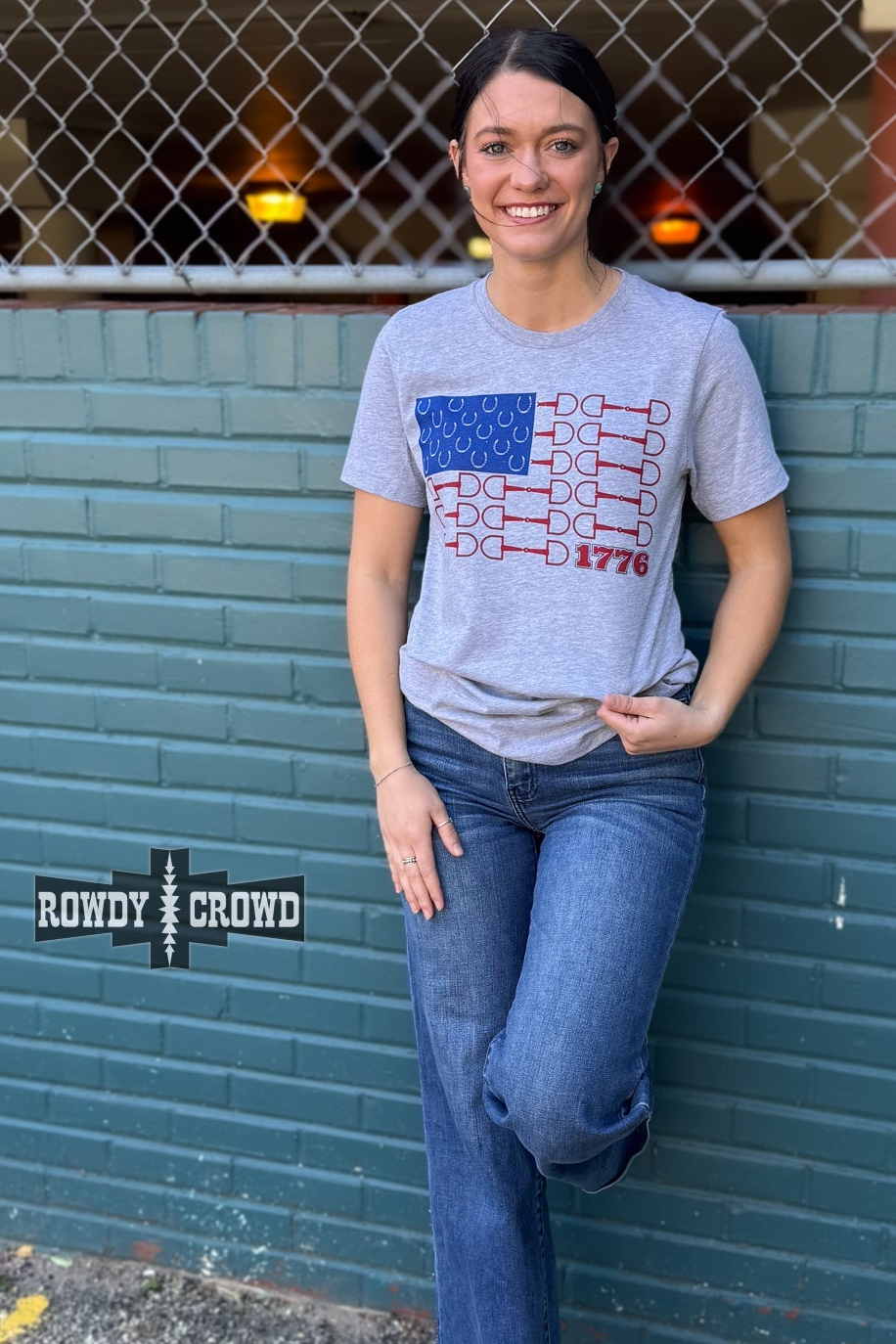 DS Bit of Freedom Tee- GRAY